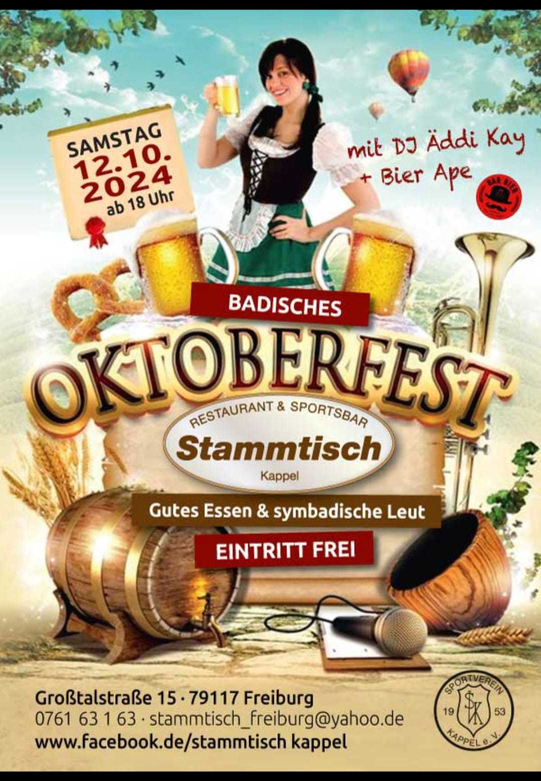 Oktoberfest im Stammtisch